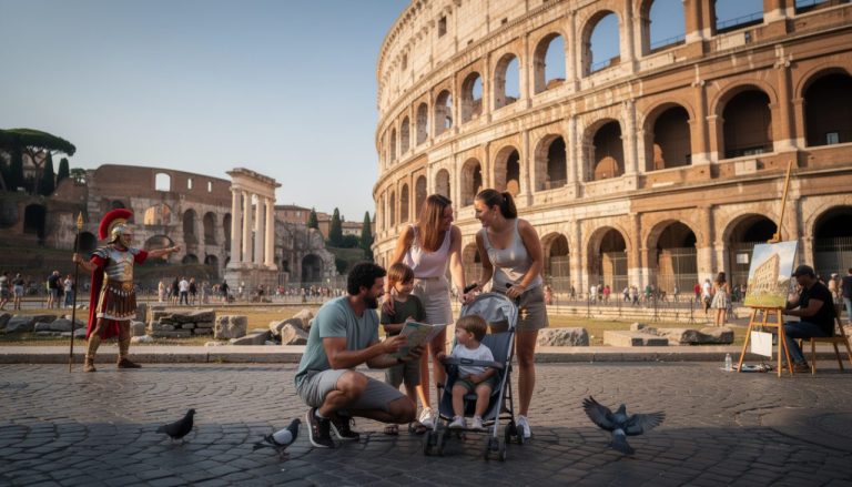 découvrez rome en famille à travers une exploration captivante des monuments emblématiques et des surprises adaptées aux enfants comme aux adultes, pour des souvenirs inoubliables.